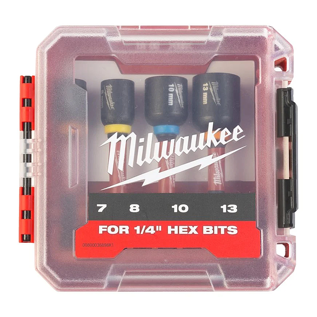 Milwaukee Schockwave Steckschl&uuml;sselsatz 1/4 hex