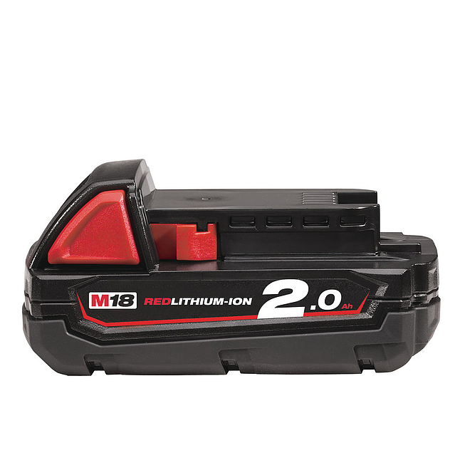 Milwaukee Batterie 2.0Ah Red Li-Ion pour M12-M28 Series | M18 B2