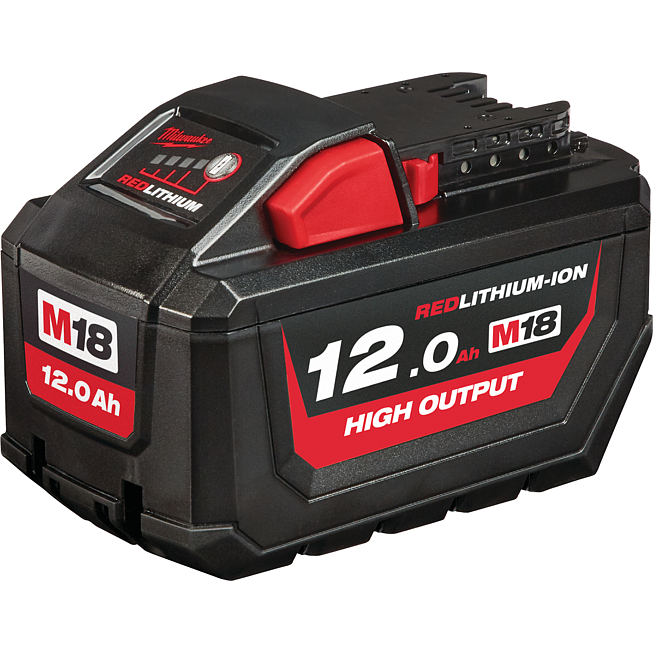 Milwaukee Akku 12.0Ah High Output Red Li-Ion f&uuml;r M12-M28 Serie | M18 HB12