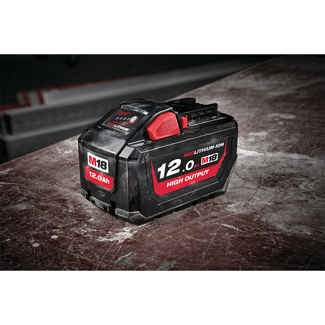 Milwaukee Batterie 12.0Ah High Output Red Li-Ion pour M12-M28 Series | M18 HB12