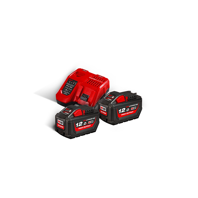 Milwaukee Kit de d&eacute;marrage 18V M18 Red Li-Ion | M18 HNRG-122