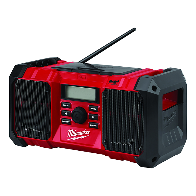 Milwaukee Batterie r&eacute;seau/radio M18 Red Li-Ion | M18 JSR DAB+-0