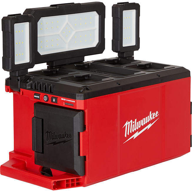 Milwaukee Akku Leuchte M18 Packout Red Li-Ion mit Ladefunktion | M18 POALC-0