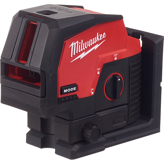Laser lignes crois&eacute;es avec fonction aplomb Milwaukee M12CLLP-0C