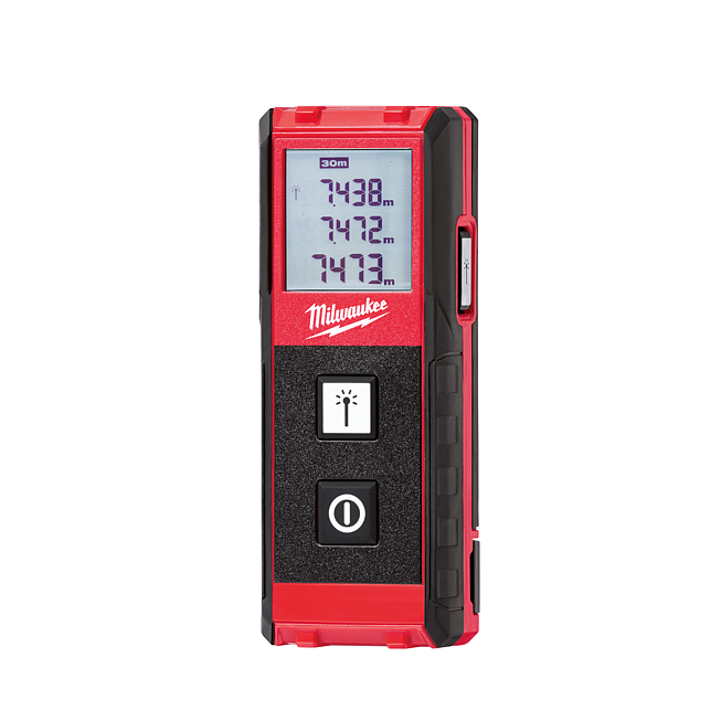 Milwaukee Laser-Entfernungsmesser Red Li-Ion | LDM 30
