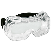 Schutzbrille aus Kunststoff mit Bel&uuml;ftungsschlitzen
