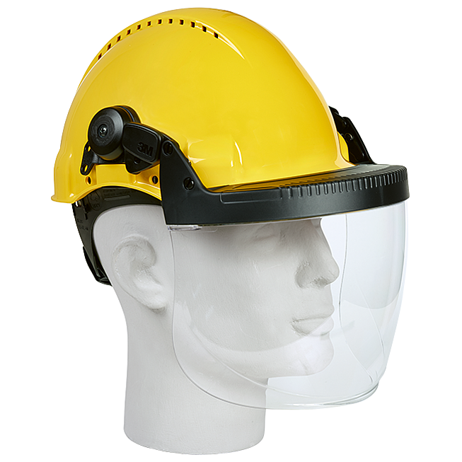 3M Helm-Gesichtschutzhalterung V5/ G500 System Kunststoff