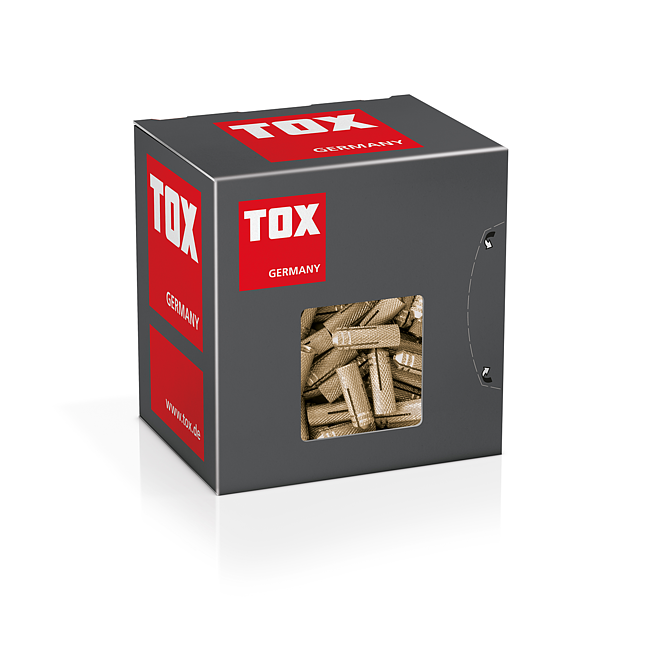 Tox Chevilles &agrave; expansion Metrix laiton