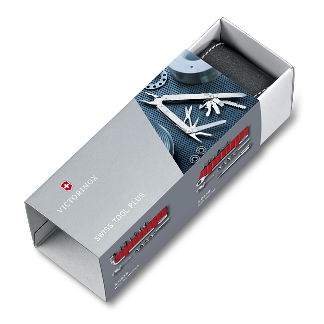 Victorinox SWiss Tool x Plus Ratchet in Leder-Etui